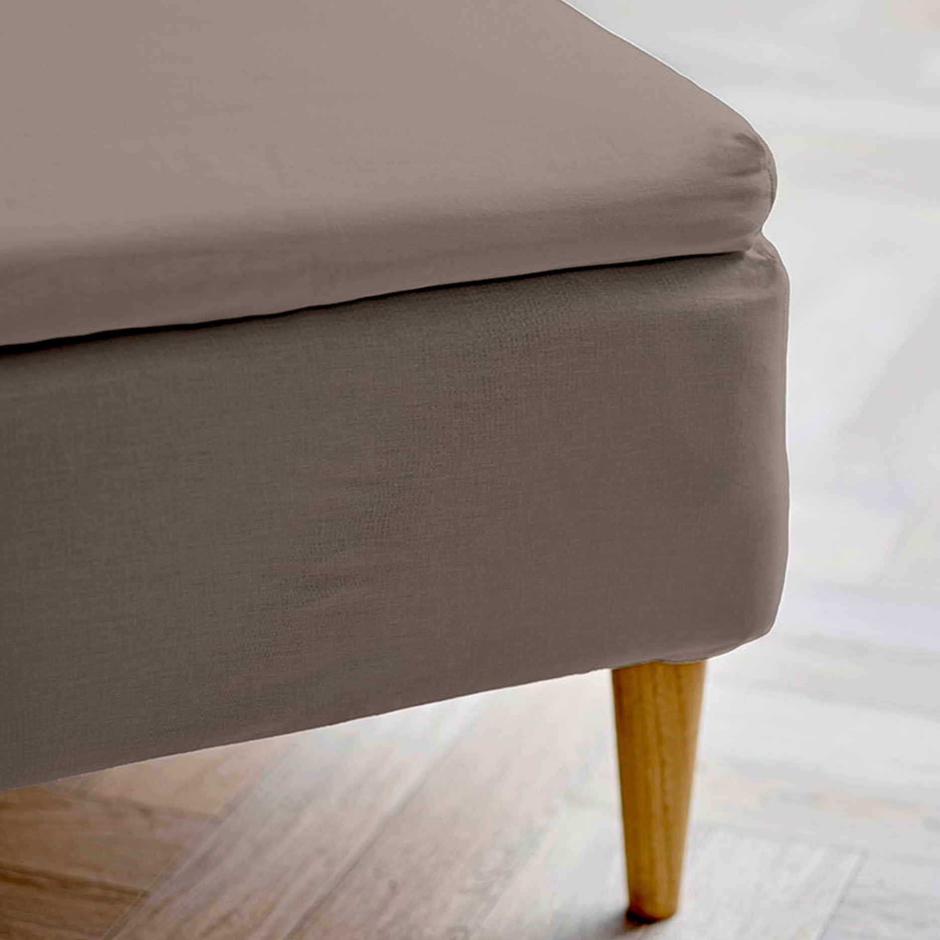 Calm kuvertlagen 180x200x8 cm taupe